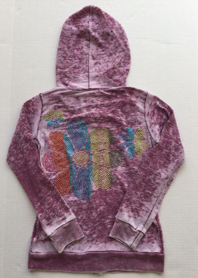 Sudadera con Capucha Signorelli Niñas Manga Larga Flor Brillo Talla 5 Foto 1 de 4