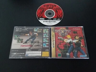 Import Sega Saturn - Virtua Cop - Japan Japanese US SELLER - Image 1 of 2