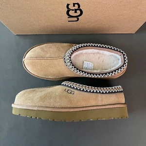 UGG Tasman Slippers Chestnut UGG Slippers Women's Brand New With Original Box - Picture 1 of 8