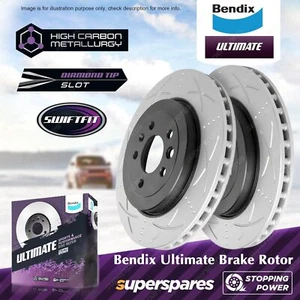 Bendix Rear Ultimate Disc Brake Rotors for FPV Falcon FG BF BA 4.0L 5.0L 5.4L - Picture 1 of 6