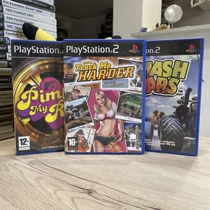 LOT DE 3 JEUX PLAYSTATION 2 PS2 - PIMP MY RIDE - TRUCK ME HARDER - SMASH CARS - Imagen 1 de 10