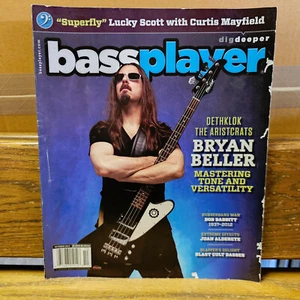 Bryan Beller Rob Wasserman October 2012 BASS PLAYER GUITAR MAGAZINE *NO LABEL* - Picture 1 of 4