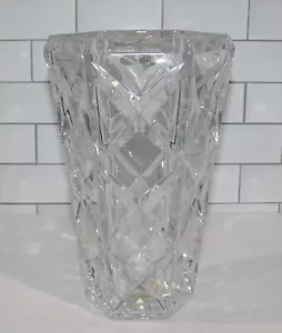 Vintage Lead Crystal Vase Cristal D'arques France Gem Vase - Picture 1 of 6