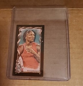 2023 Topps Allen & Ginter #107 ANTHONY RICHARDSON Black Border Mini