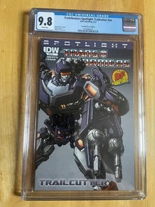 TRANSFORMERS SPOTLIGHT: TRAILCUTTER #NN CLAYTON CRAIN DYNAMIC FORCES CVR CGC 9.8 - Bild 1 von 5