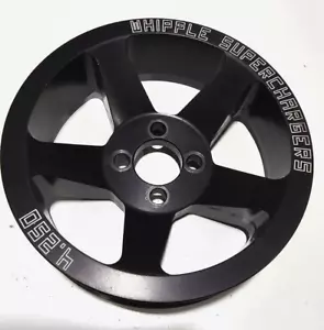 6 rib 4.250 inch supercharger pulley for Whipple superchargers Mustang Camaro - Picture 1 of 2