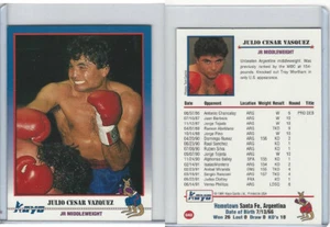 1991 Kayo Boxing Cards, #48 Julio Cesar Vazquez - Picture 1 of 1