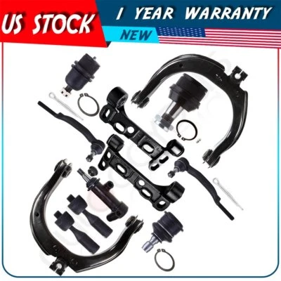 For 2004-2006 GMC Envoy XL 12Pcs Front Control Arm Ball Joint Tie Rod End Kit - Image 1 of 4