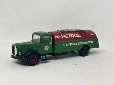 Vintage Corgi 98449 White Petrol Tanker The Petrol Corporation Missing Mirrors - Image 1 of 4