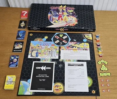 THE ADVENTURES OF CAPTAIN CAN by Carnaud Metalbox Vintage Board Game  - Image 1 of 4