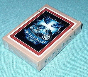 Factory Sealed! SILVER STAR CHOPPERS Playing Cards motorcycle Souvenir Deck - Picture 1 of 2