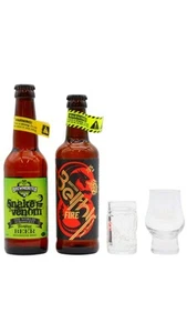 World's Strongest Beers - Snake Venom & Beithir Fire Beer 330ml x 2 - Imagen 1 de 1