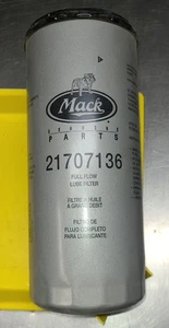 Filtro de lubricante/aceite giratorio de flujo completo OEM Mack 21707136 - Imagen 1 de 1