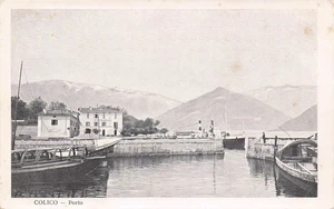 29-58) CARTOLINA COLICO PORTO BATTELLO VAPORETTO LECCO - Picture 1 of 2