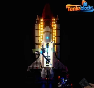 LED Light Kit for Shuttle Expedition - Compatible with LEGO® 10231 Set (Remote) - Picture 1 of 5