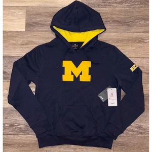 NWT Women's Michigan Wolverines Colosseum Hoodie - Medium - Navy Blue - Picture 1 of 7