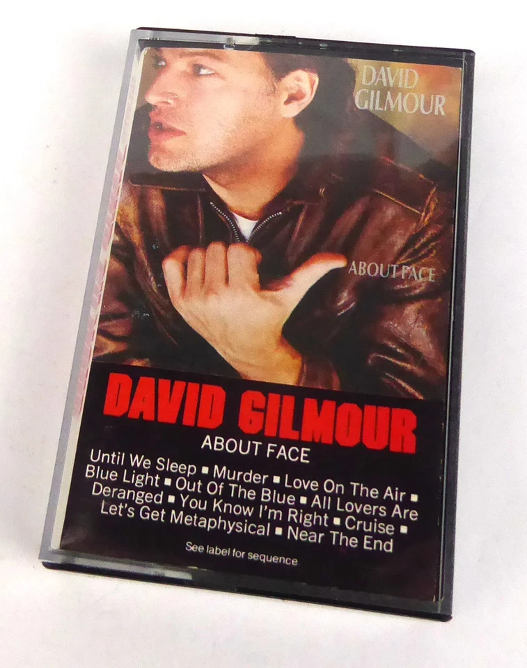 Musikkassette - DAVID GILMOUR - About Face - Tape MC - Bild 1 von 1
