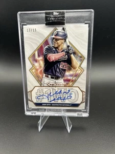 2022 Topps Luminaries Juan Soto On Card Auto /15 In Sealed Case - Bild 1 von 2