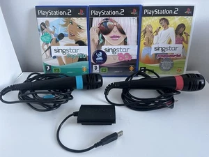 ps2 singstar Microphone bundle - Imagen 1 de 14