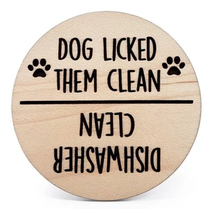 Funny Kitchen Gadgets Clean and Dirty Sign for Dishwasher, Apartment Essentia... - Picture 1 of 9