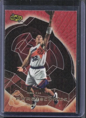 1999-00 Upper Deck Ionix #P3 Jason Kidd Pyrotechnics - Image 1 of 2
