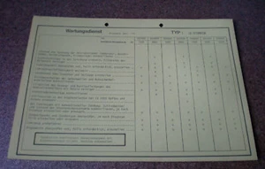 Resumen De Inspección Citroen CX MOTOR Otto Año 1982 - Imagen 1 de 1