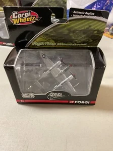 Corgi Wheelz fighting machines P38 Lightnings Diecast Metal 1/175 Scale NIB NRFB - Picture 1 of 12