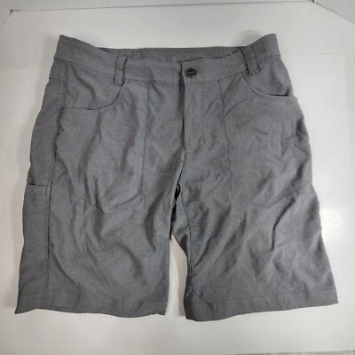 Columbia Sportswear Men's 34 Gray Casual Shorts 12" inseam Walking Golf Fishing - Imagem 1 de 4