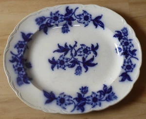 Wedgwood - Pearl - Bandeja de servir antigua - ovalada - 43 X 35 X 4 cm - Decoración floral - Imagen 1 de 6