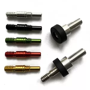 3/8-16 Pool Cue PLUG Bumper Set Extension Kit - Pin Colors in Option - Picture 1 of 5