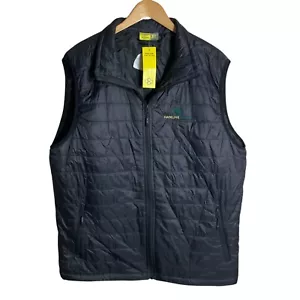 NWT Rudis Wrestling Puffer Vest Lightweight Logo Embroid Men Size XL Full Zip - Picture 1 of 8