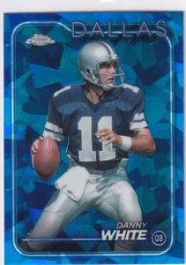 Topps Chrome 2024 NFL No. 44 Danny White Sapphire Refractor - Bild 1 von 2