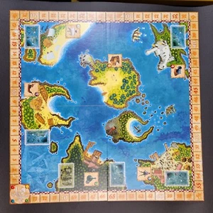 Juego de mesa Pirate's Cove - solo mapa de tablero - pieza de repuesto Days of Wonder - Imagen 1 de 5