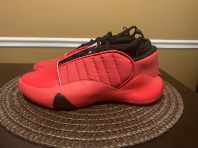 Adidas Harden Vol. 7 Basketball Shoes Scarlet Red HQ9102 Kids Size 5 US NEW - Image 1 of 4