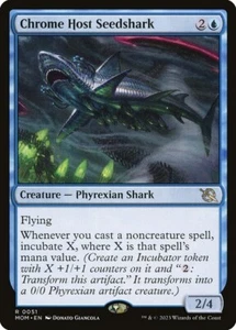 Chrome Host Seedshark March of the Machine NM MTG - Picture 1 of 1