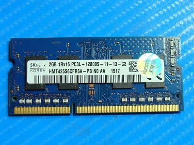 HP Envy 15.6" m6-p013dx Genuine SKhynix SO-DIMM Memory RAM 2GB PC3L-12800S - Image 1 of 2