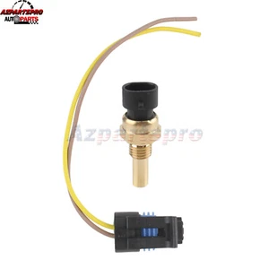Engine Coolant Temperature Sensor + Pigtail For Chevy Silverado Suburban Express - Picture 1 of 12