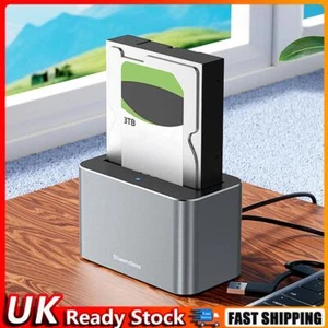 Reader Converters Docking Station 5Gbps for 2.5 & 3.5 Inch SATA/SAS HDD SSD - Afbeelding 1 van 9