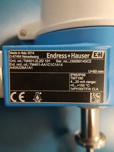 ENDRESS & HAUSER TM401-2L25/101 - Thermorésistance hygiénique modulaire - Foto 1 di 4