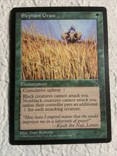MTG Elephant Grass NM EX Visions 104/167 Regular Uncommon