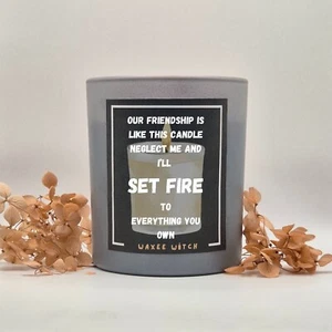 Funny Gift For Friend Girlfriend Unique Joke Birthday Anniversary Candle Gift - Picture 1 of 4