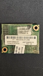 HP Modemkarte 628824-001 für HP Elitebook 2740P 2560P 8770W - Bild 1 von 2