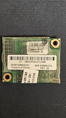 HP Modem Card 628824-001 for HP Elitebook 2740P 2560P 8770W - Image 1 of 2