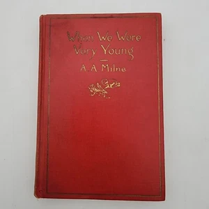 When We Were Very Young by A.A. Milne 1925 - 23rd Edition - Foto 1 di 18