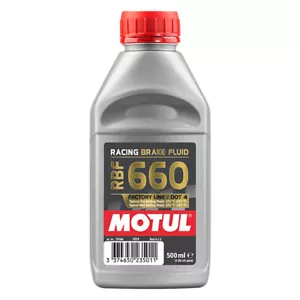 Motul RBF 660 Factory Line Fully Synthetic DOT 4 Racing Brake Fluid 500mL 101667 - Foto 1 di 1