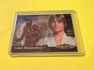 2001 Topps Star Wars: Evolution Luke Skywalker #6A - Foto 1 di 2