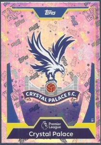 Topps Match Attax 2017-18 - #091 - Crystal Palace - Team Badge - Silver Foil - Bild 1 von 1