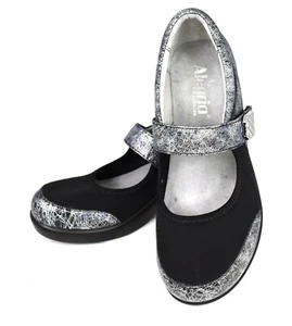 NUOVO IN SCATOLA! Scarpe Mary Janes da donna Alegria Ice Ice Baby vestibili da sogno in pelle 36 - Foto 1 di 12