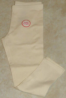 Leggings elásticas femininas na cintura elástica-XS(4-5)-S(6-6X)-M(7-8)-L(10-12)-XL(14-16 - Imagem 1 de 4