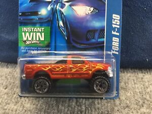 2007 Hot Wheels HW All Stars Ford F-150 Pickup Truck #200 Lifted off-road tires